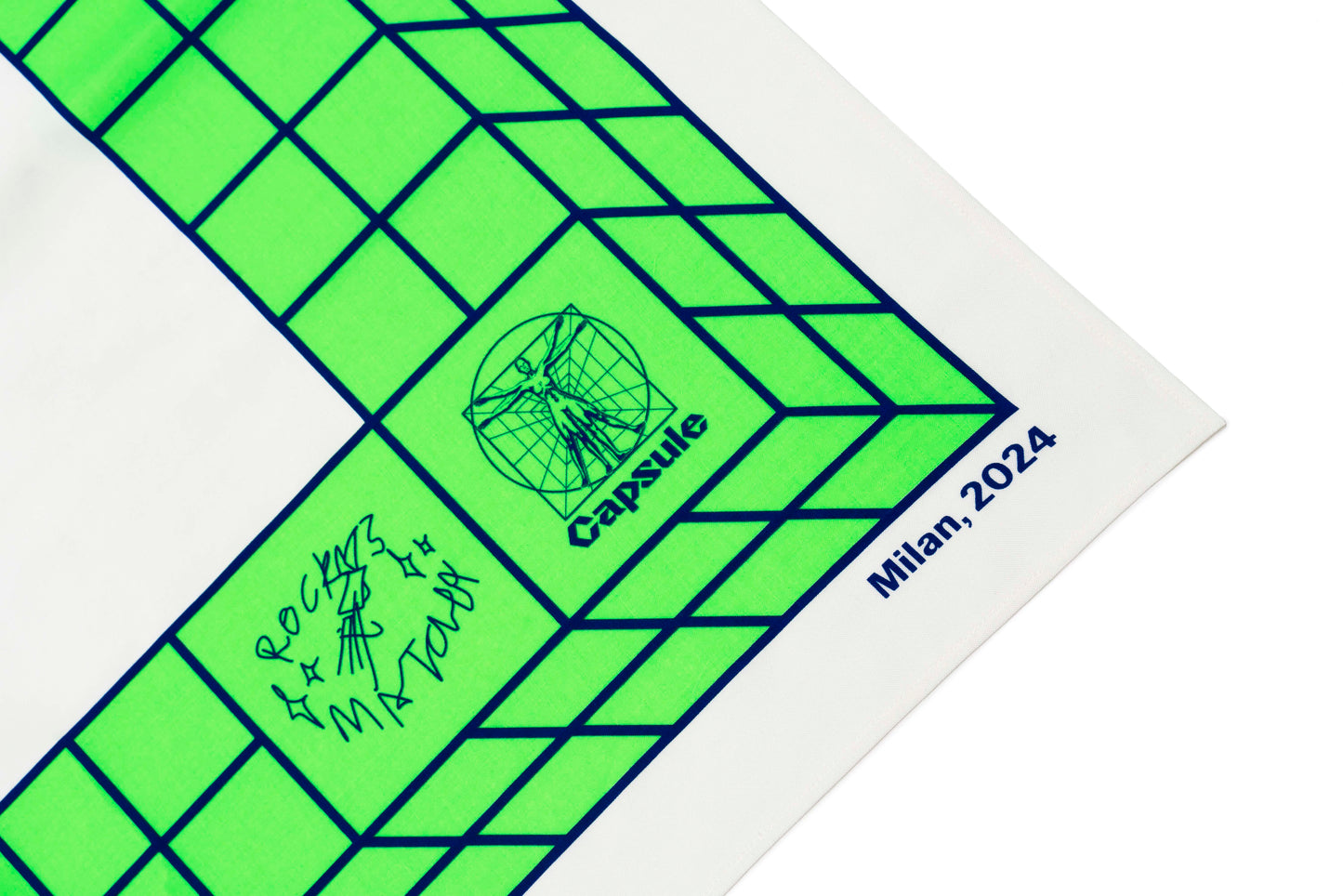 Capsule x Rocky's Matcha Bandana