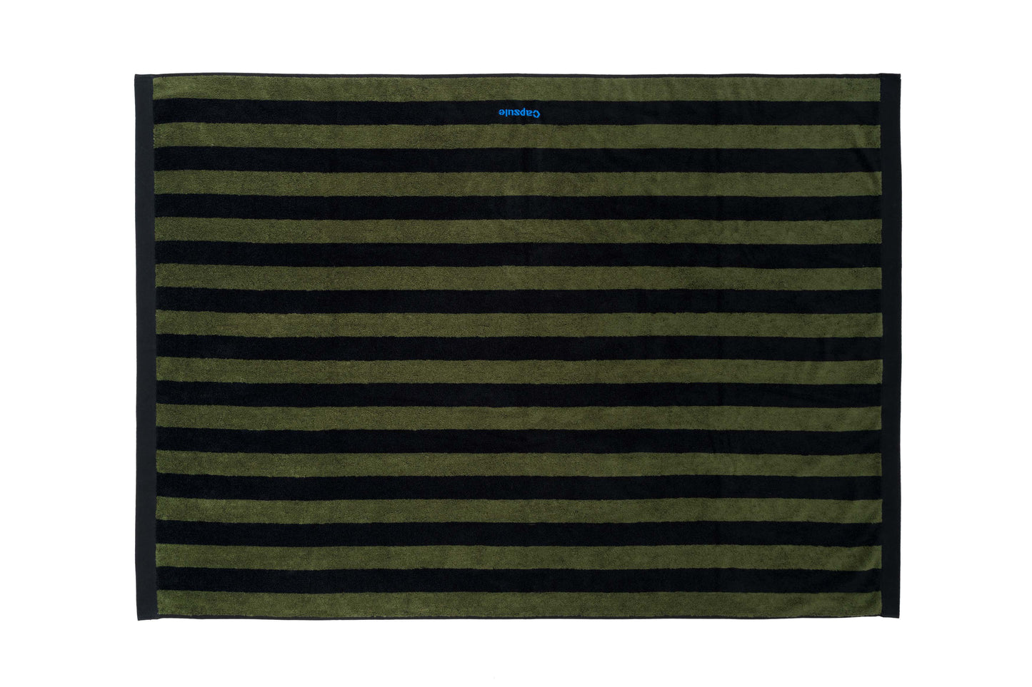 Capsule x Oas Green Stripe Towel