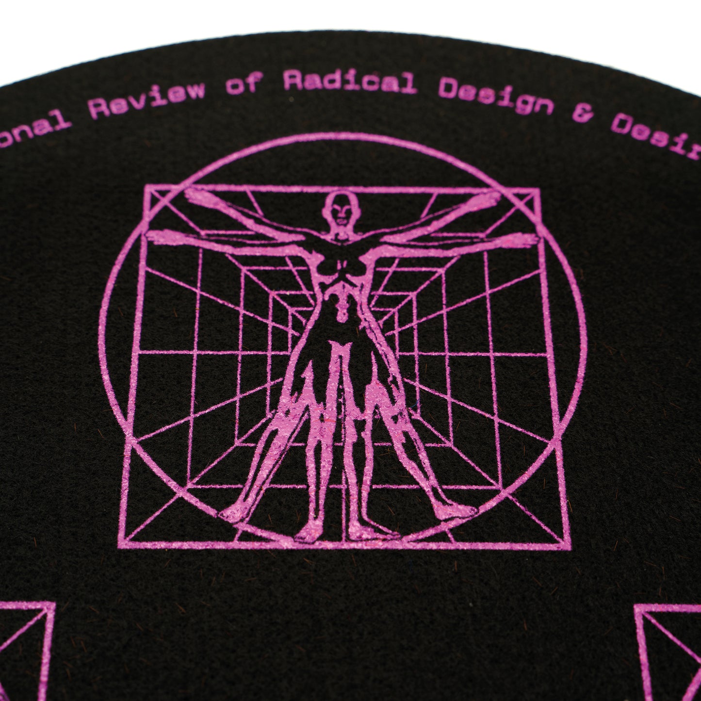 Vitruvian Icon Vinyl Slipmat