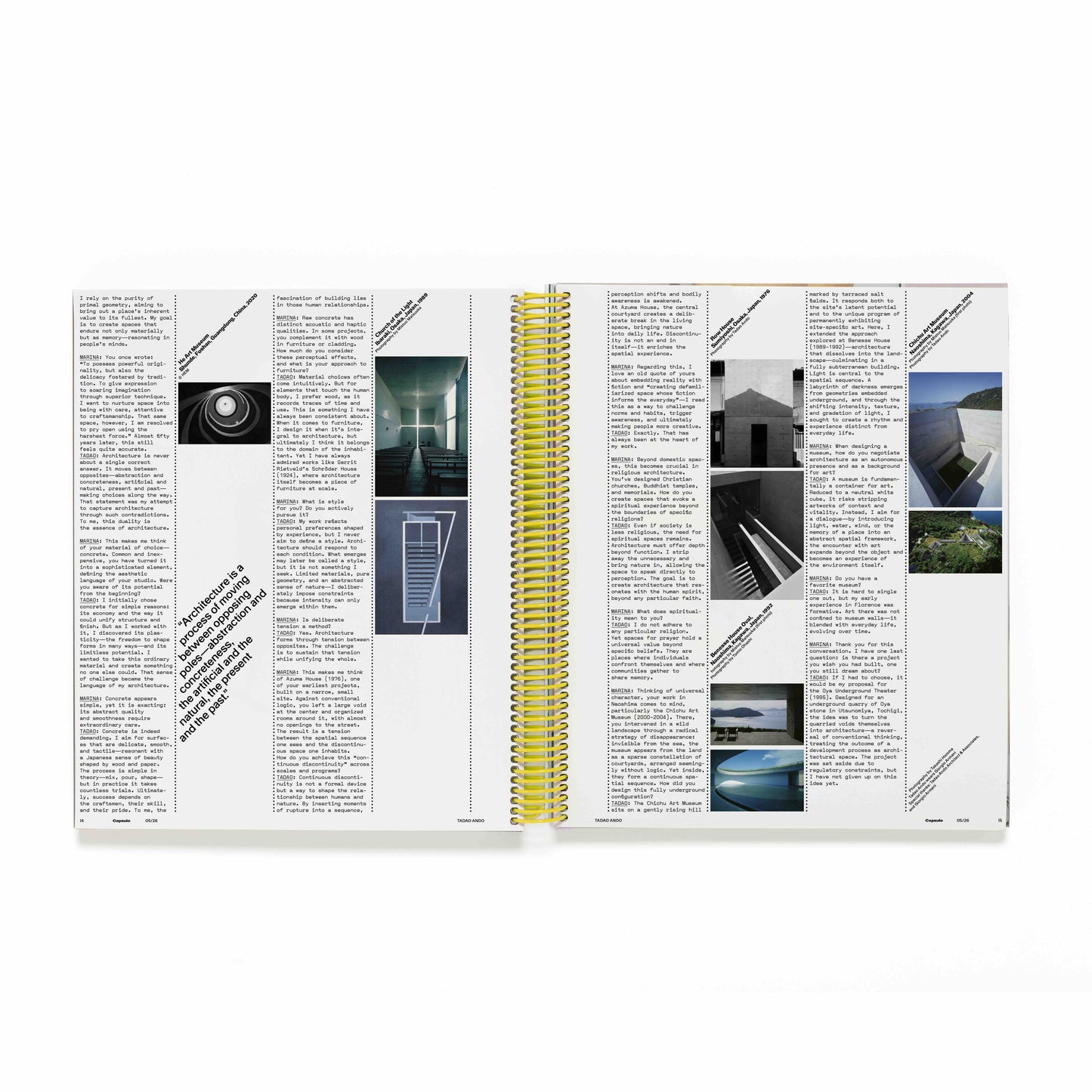 Capsule Issue 5 – Tadao Ando: Absolute Architecture